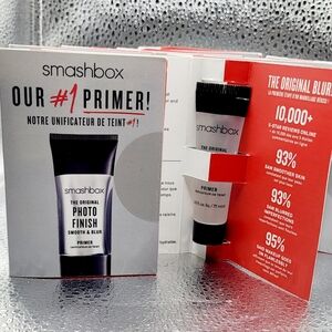 New Smashbox Photo Finish Primer Smooth & Blur, 5 tubes total of 1.25 fl oz